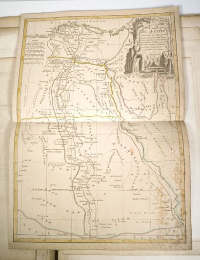 Afrique. Important ensemble de 45 cartes...