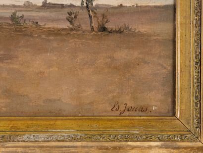 Édouard Étienne JOUAS (XIX-XX)
Meule de paille
Huile...