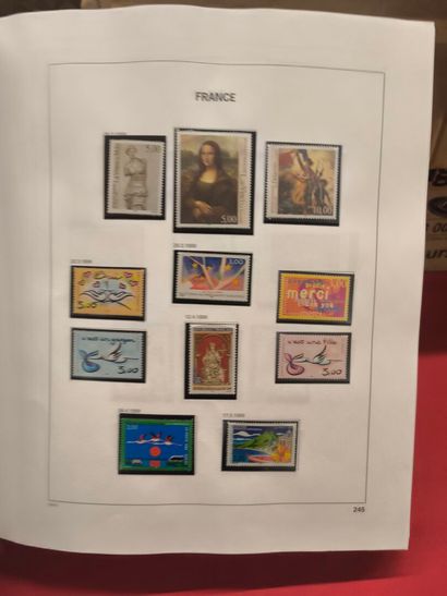 France in a box and 7 albums, collection...