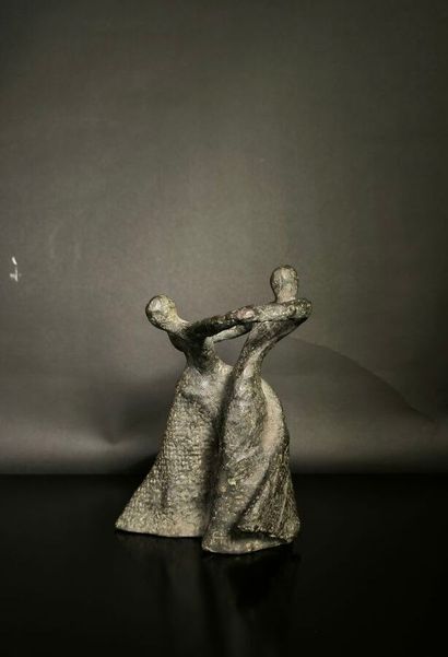 Anonymous, 20th century. Couple of dancers....