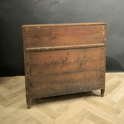 Scriban chest of drawers with slightly curved...