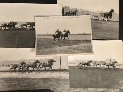 Important lot of photographs and prints on...