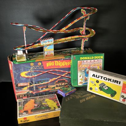Small lot of vintage games: Big Dipper -...