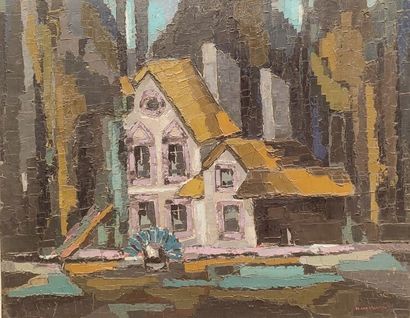 Marceau CONSTANTIN (1918-2017)
Paysage d'Ile...