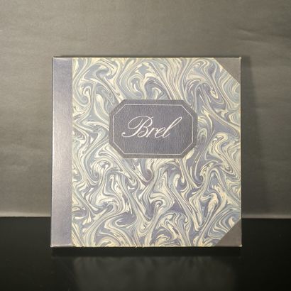 Jacques BREL. Boxed album - 7 vinyl LPs of...