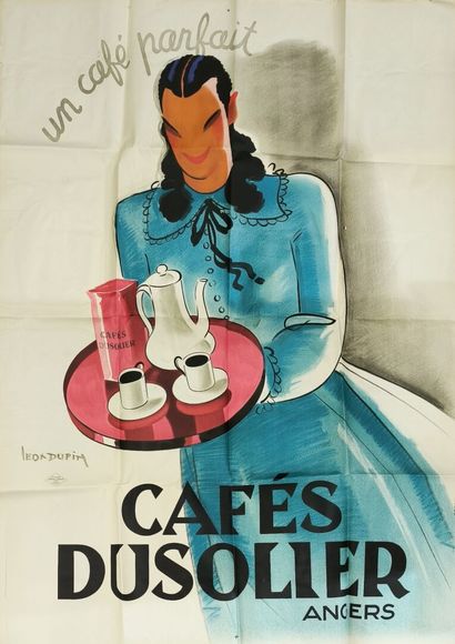 3 posters
- LEON DUPIN. Cafés Dusolier 1933....
