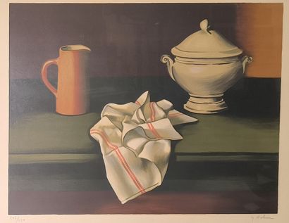 Georges ROHNER (1913-2000). Nature morte...