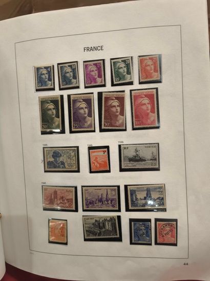 France in a box and 7 albums, collection...