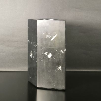 GILLES CAFFIER (born 1963). Black marble...