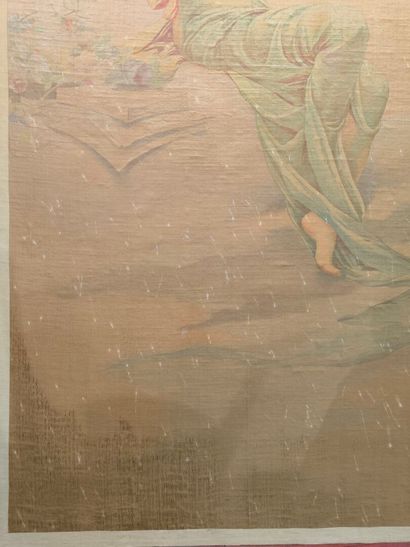 Louise ABBEMA (1858-1927) (after) 
Painting...