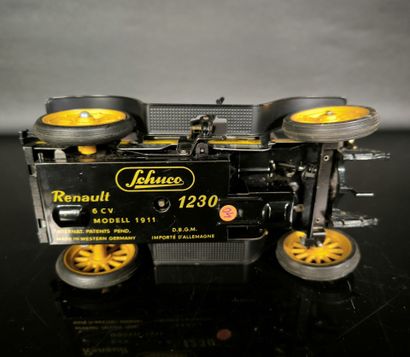 SCHUCO. 5 mechanical spring vehicles (Damaged...