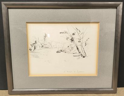 André Albert Marie DUNOYER DE SEGONZAC (1884-1974)....