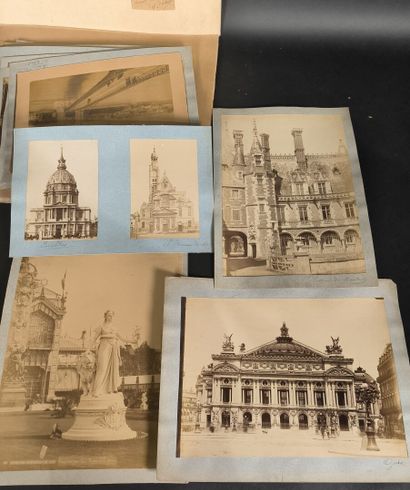 Important lot of photographs and prints on...