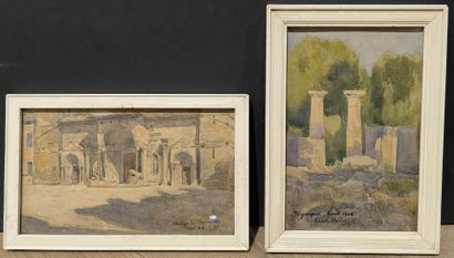 Ernest B. Lem THELEM (1869-1930)
- Olympie,...