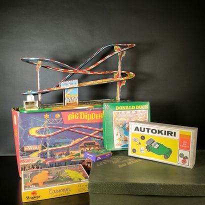 Small lot of vintage games: Big Dipper -...