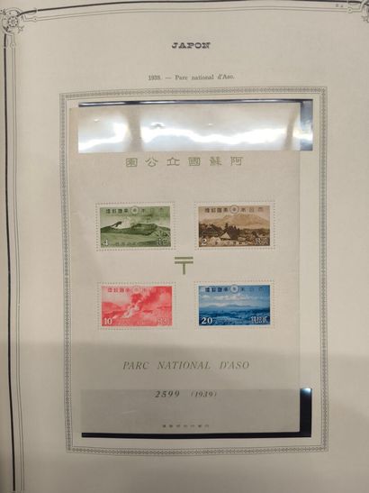 JAPAN. In a standard Yvert album
A fairly...
