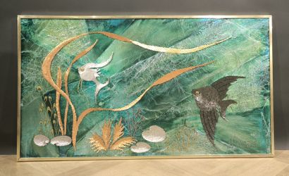 H. THIBAUT (? - years 1970-80). Fish under...