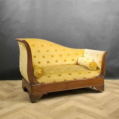 Carved mahogany and mahogany veneer system...
