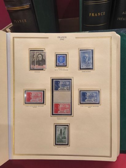 France. Collection of TP N** and OBL, from...