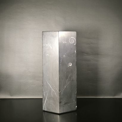 GILLES CAFFIER (born 1963). Black marble...