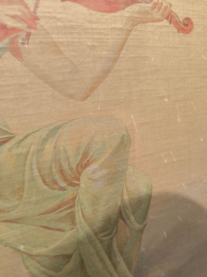 Louise ABBEMA (1858-1927) (after) 
Painting...