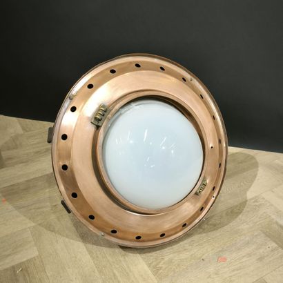 Large metal and copper suspension, 1930 (minor...