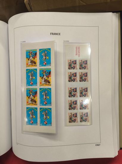France in a box and 7 albums, collection...
