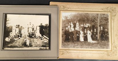 Important lot of photographs and prints on...