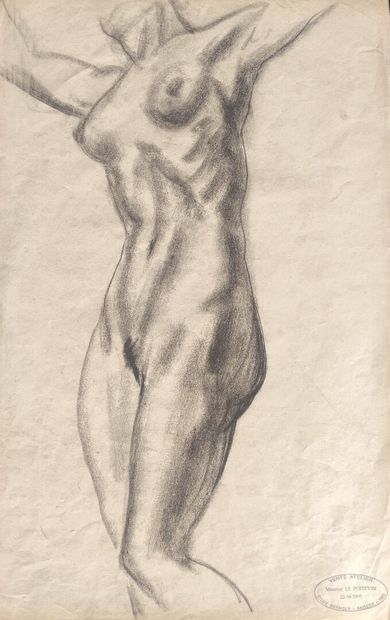 Maurice LE POITEVIN (1875-1954). Study of...