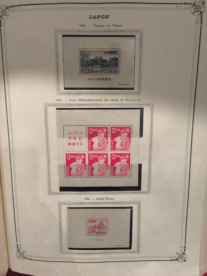 JAPAN. In a standard Yvert album
A fairly...