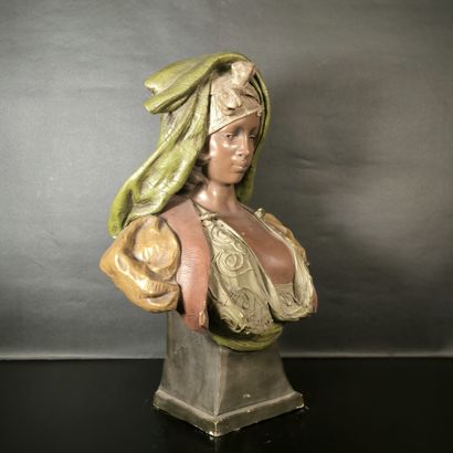 GOLDSCHEIDER éditeur. Buste de jeune fille...