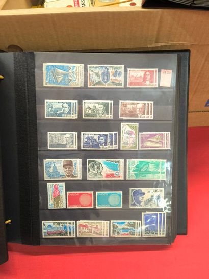 In one box, a collection of TP from France...