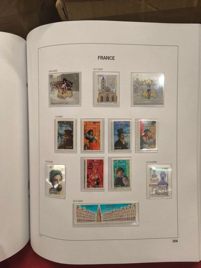 France in a box and 7 albums, collection...