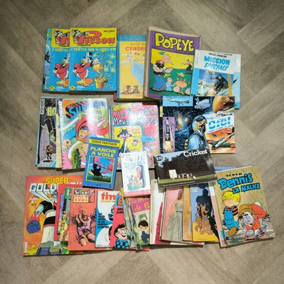 Large lot of various BB magazines and albums,...