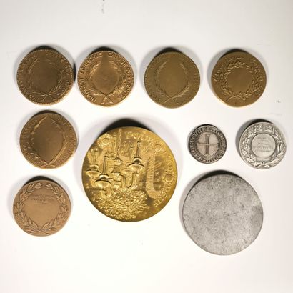 9 modern bronze medals including FRAISSE...
