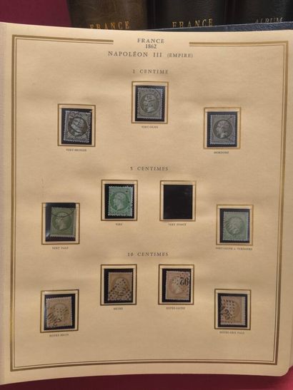 France. Collection of TP N** and OBL, from...