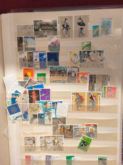 JAPAN. In a standard Yvert album
A fairly...