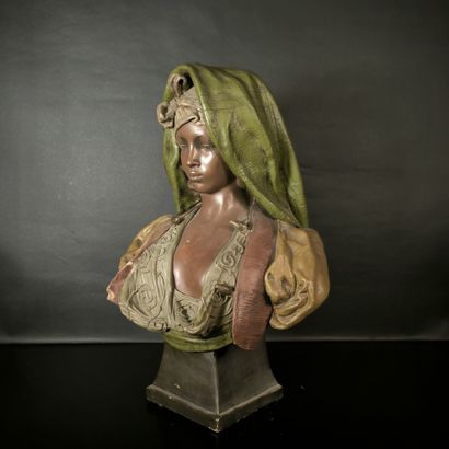 GOLDSCHEIDER éditeur. Buste de jeune fille...