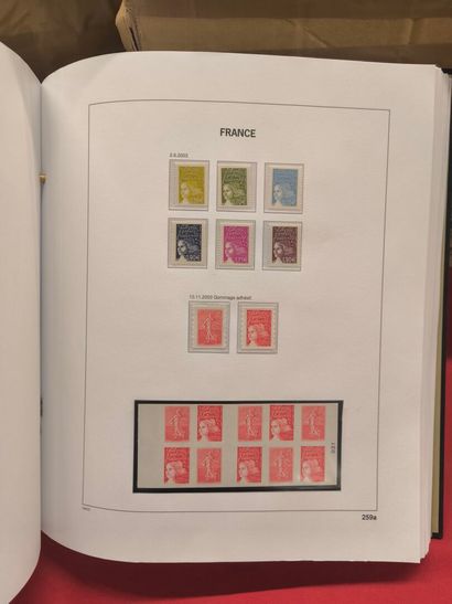 France in a box and 7 albums, collection...