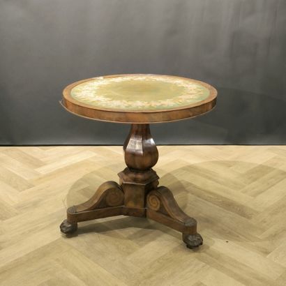 . Louis Philippe period mahogany and mahogany...