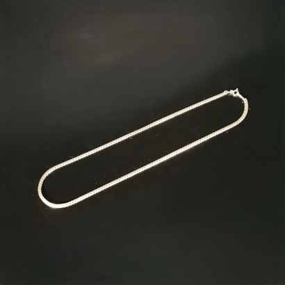 Silver necklace. 48 cm. 14.12 g. 925/100...