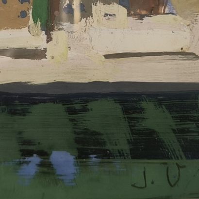 Jean VIOLLIER (1896-1985). Lot of two gouaches:...