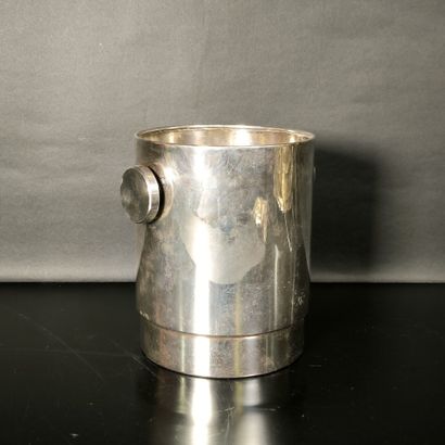 Art Deco style silver-plated champagne bucket....