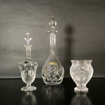 Set of crystals:
- SAINT LOUIS. Carafe in...
