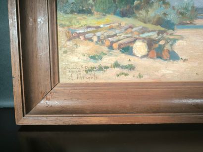 Charles BERJOLE (1884-1924)
Bord de Loire
Huile...