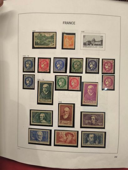France in a box and 7 albums, collection...