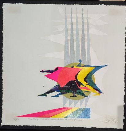 Pedro PORTUGAL (1937-2005)
Set of 5 silkscreen...