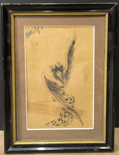 Alexis MÉRODACK-JEANEAU (1873-1919). Fairy....