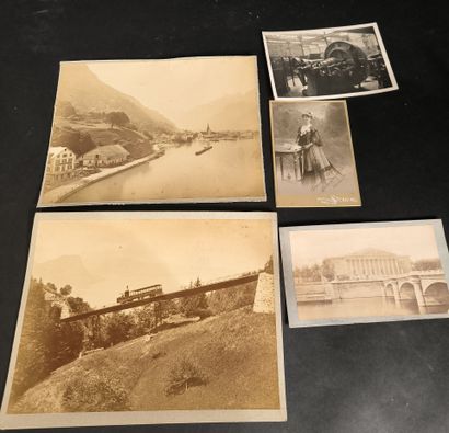 Important lot of photographs and prints on...