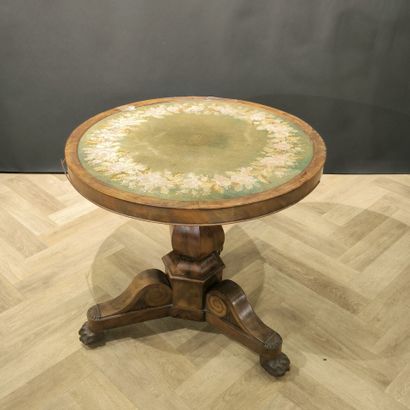 . Louis Philippe period mahogany and mahogany...
